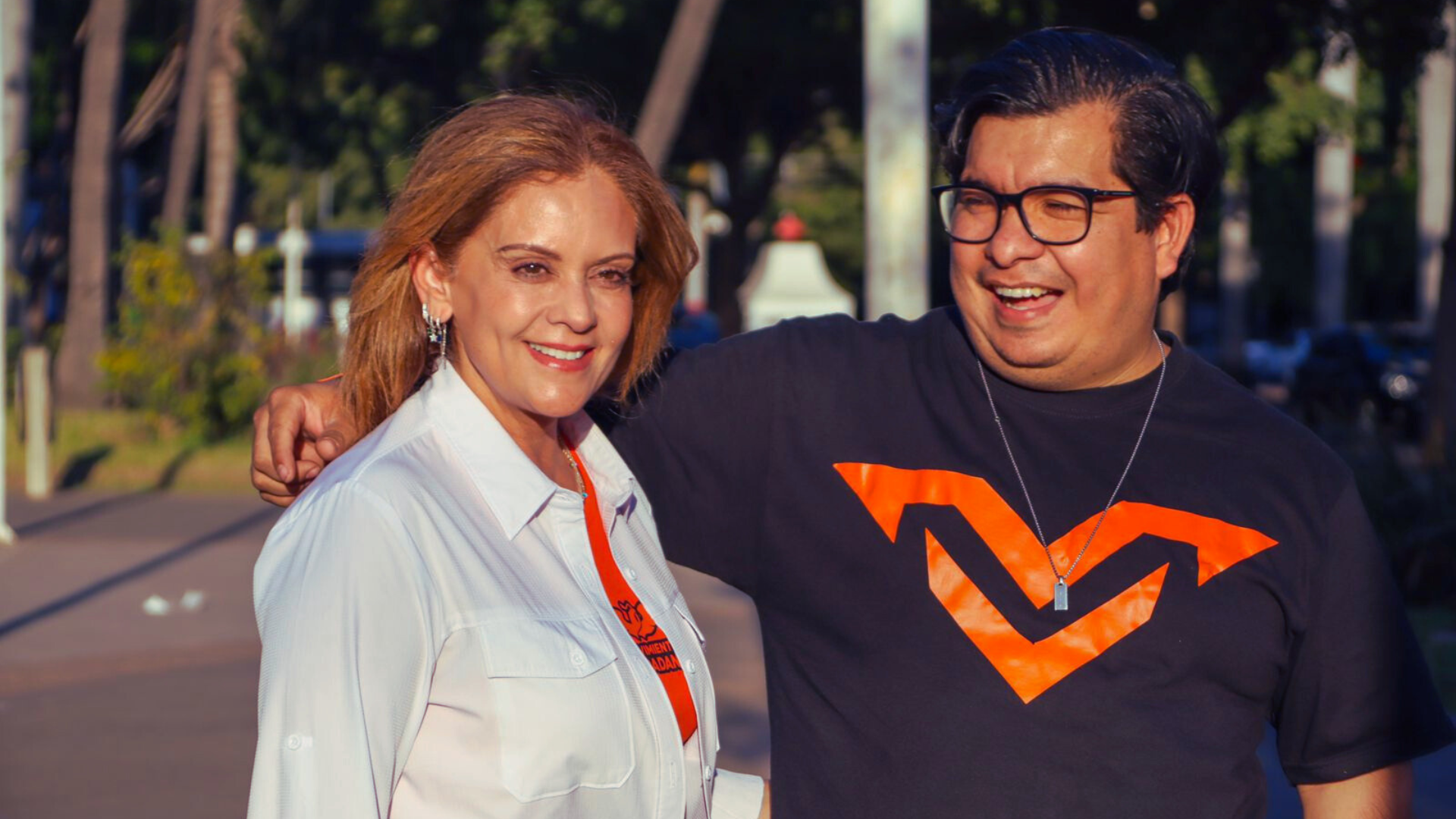 Fernanda Rivera y Miguel Vicente son los candidatos de Movimiento Ciudadano al Senado en Sinaloa