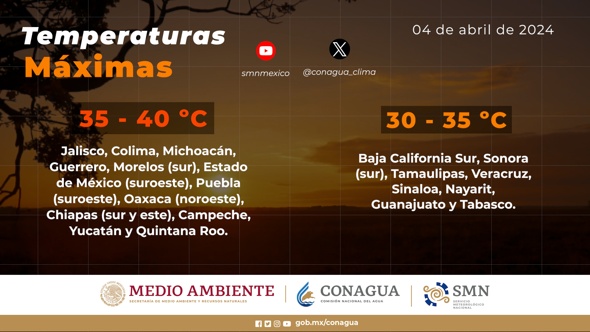 Clima Sinaloa 4 de abril: se acerca un nuevo frente frío