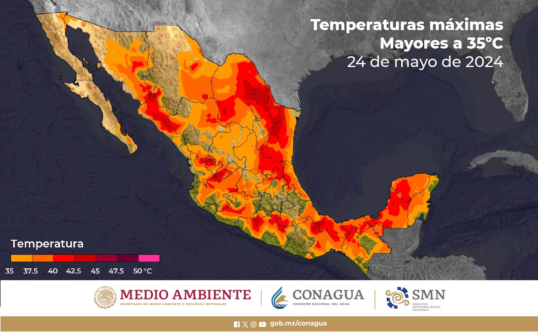 Clima Sinaloa 24 de mayo: se viene calor insoportable