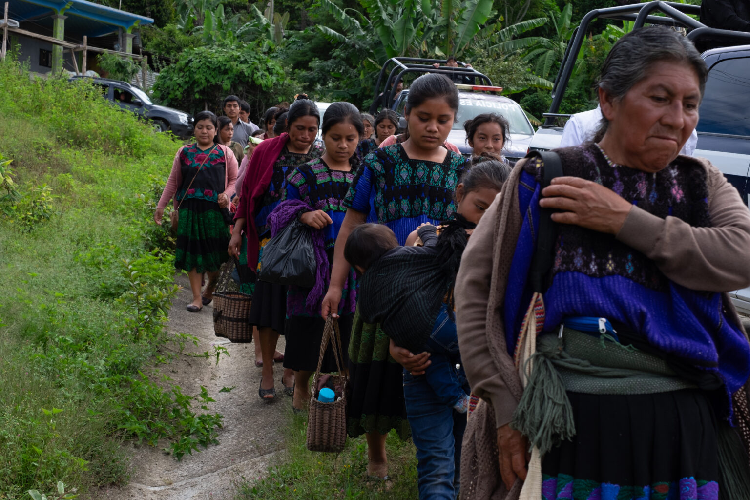 Desplazados, mujeres, Chiapas, Violencia