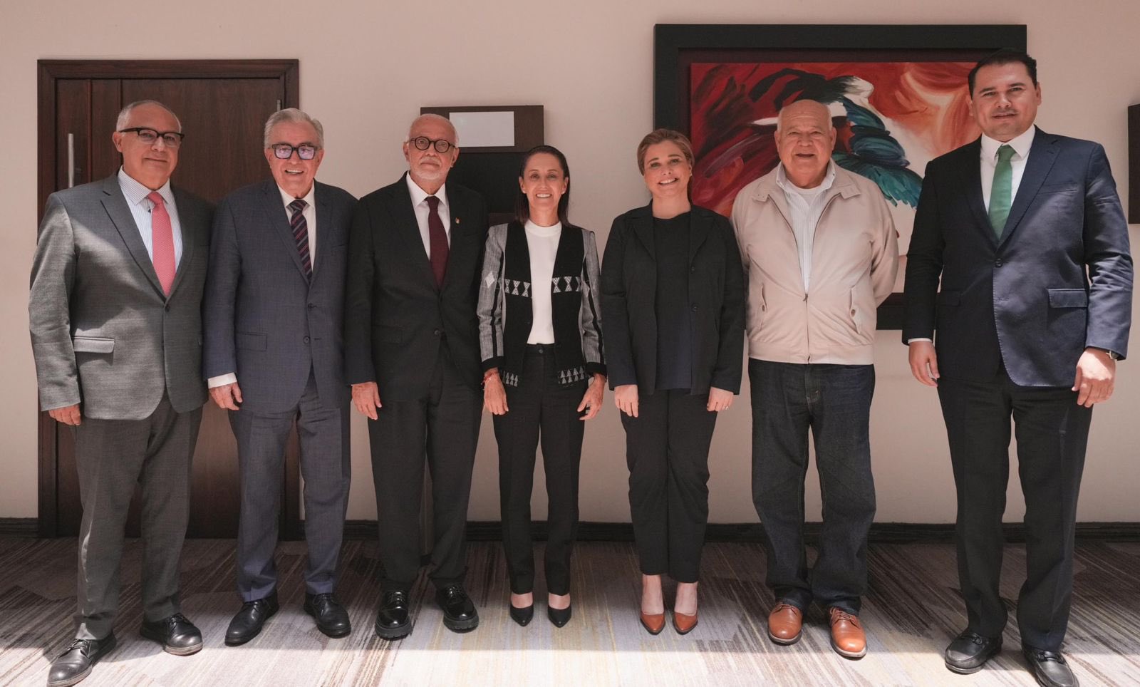 Claudia Sheinbaum, Gobernadores, México, Acuerdos, Obras Públicas