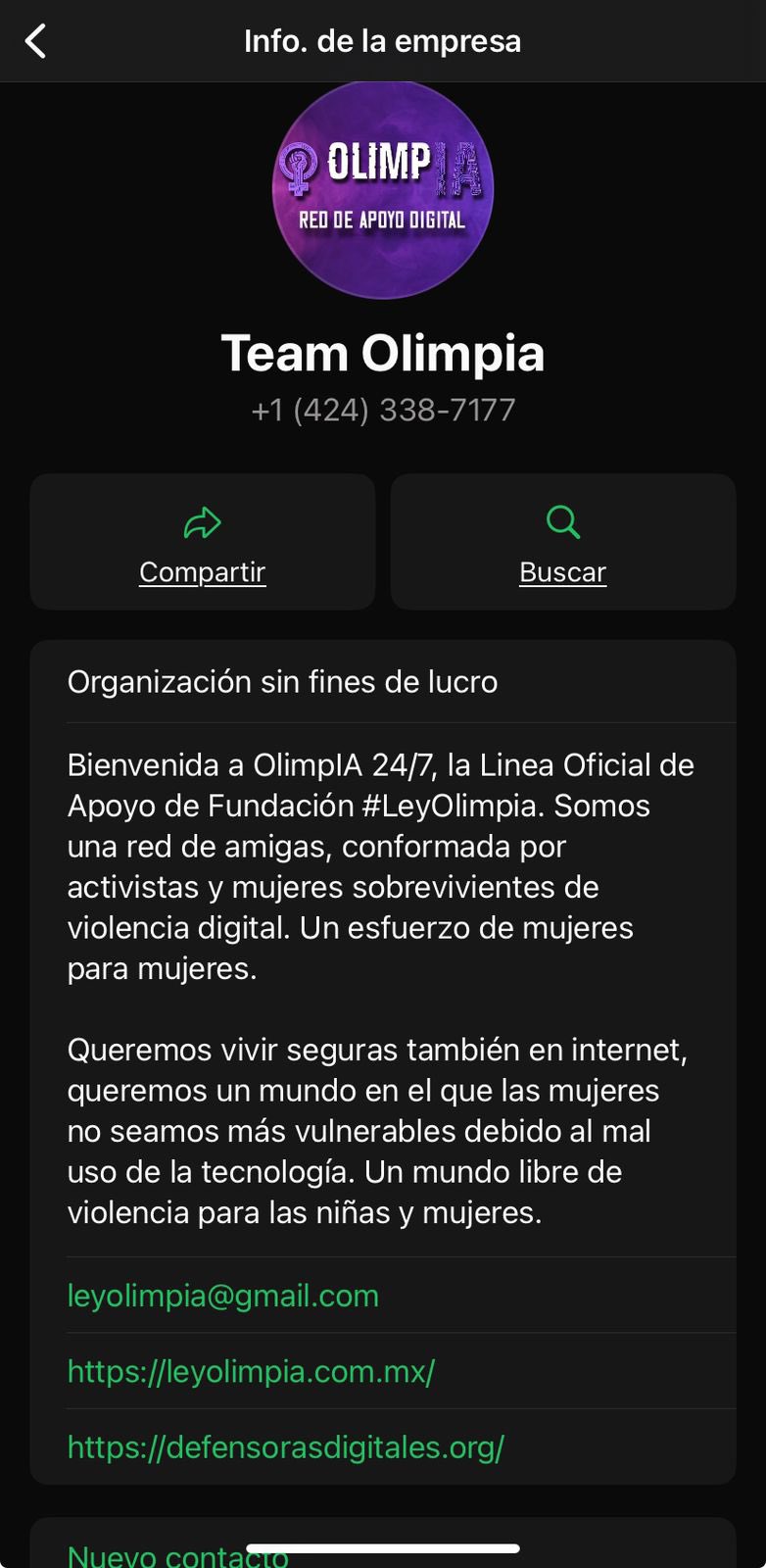 Team Olimpia, Mujeres