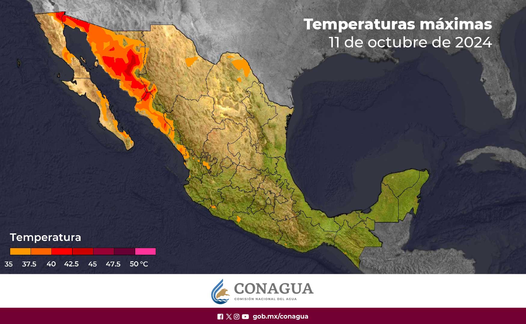 Clima, Clima Sinaloa, SMN, Servicio Meteorológico Nacional