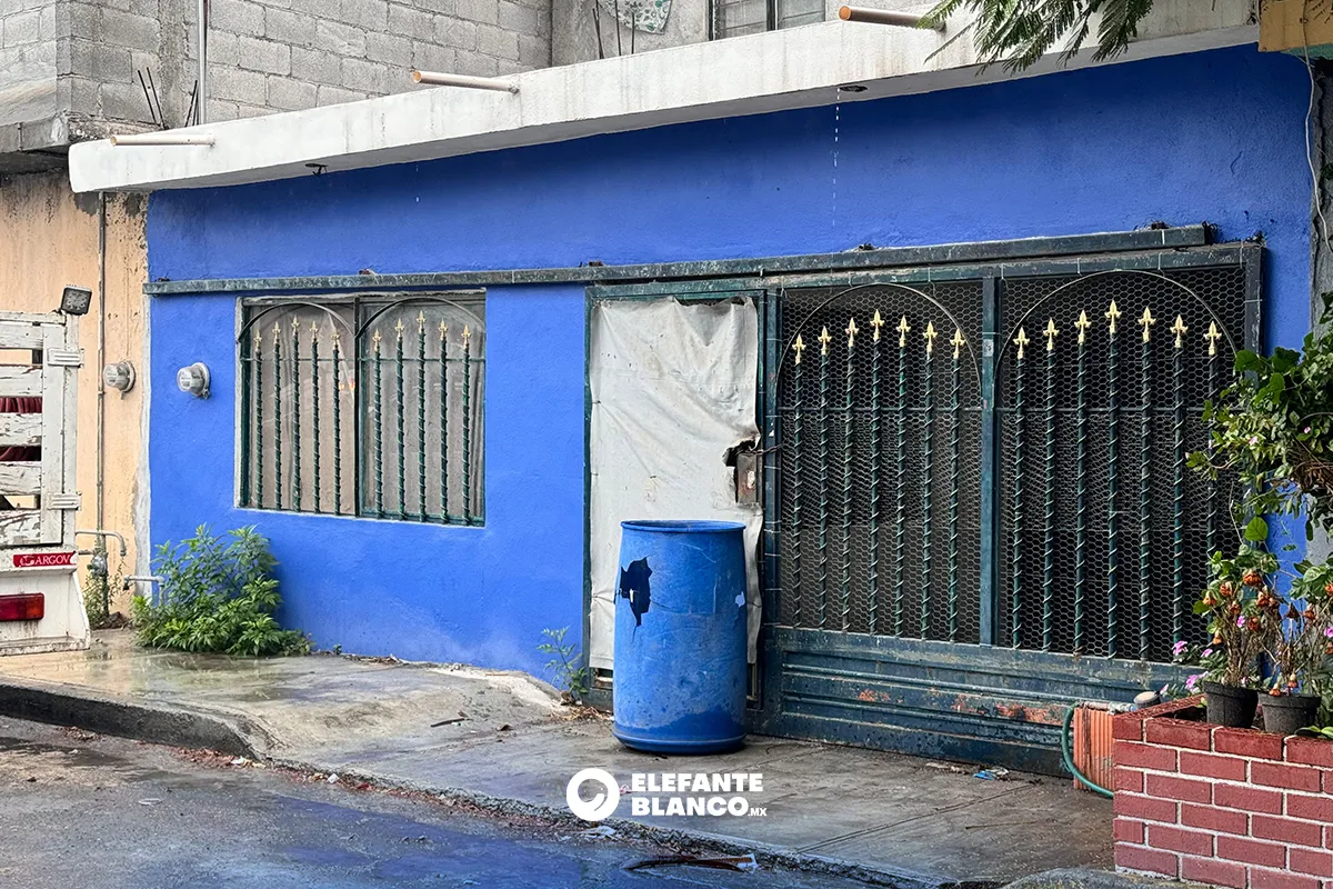 En esta casa de Nuevo León fue encontrado Christian «R»
