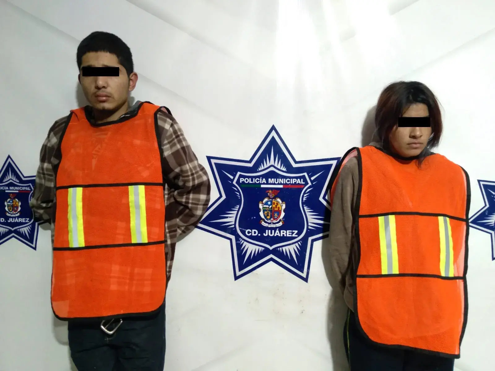Brayan Alexis C. M. y Yessica G. L. detenidos por la SSPM