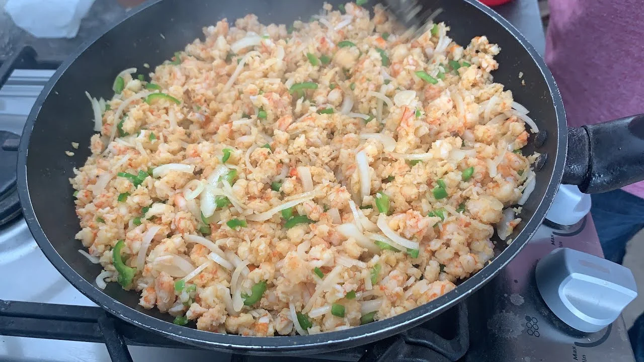 machaca de camaron