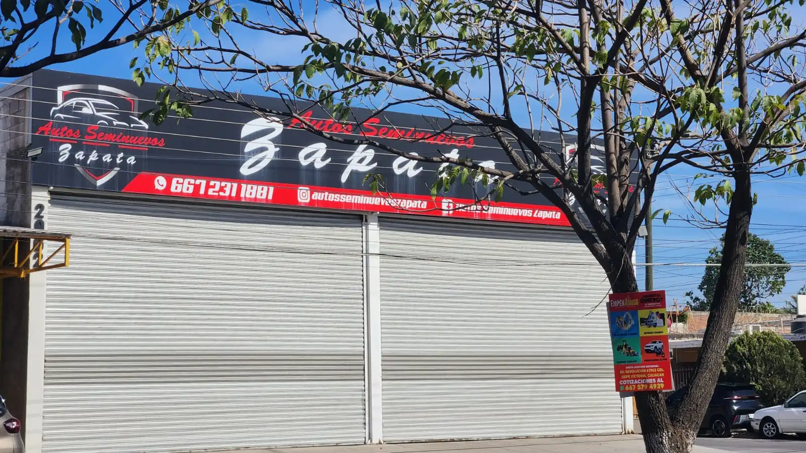 Seminuevos zapata cerrado.