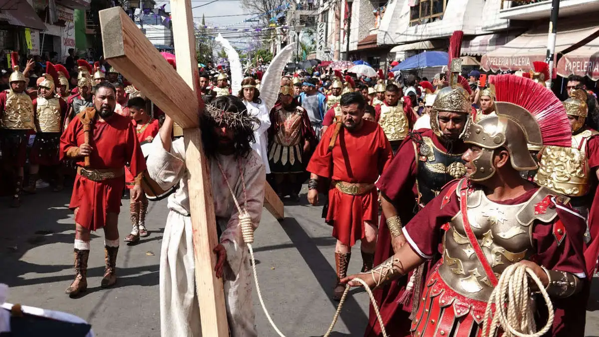 El Via Crucis es una de las festividades católicas más importantes.