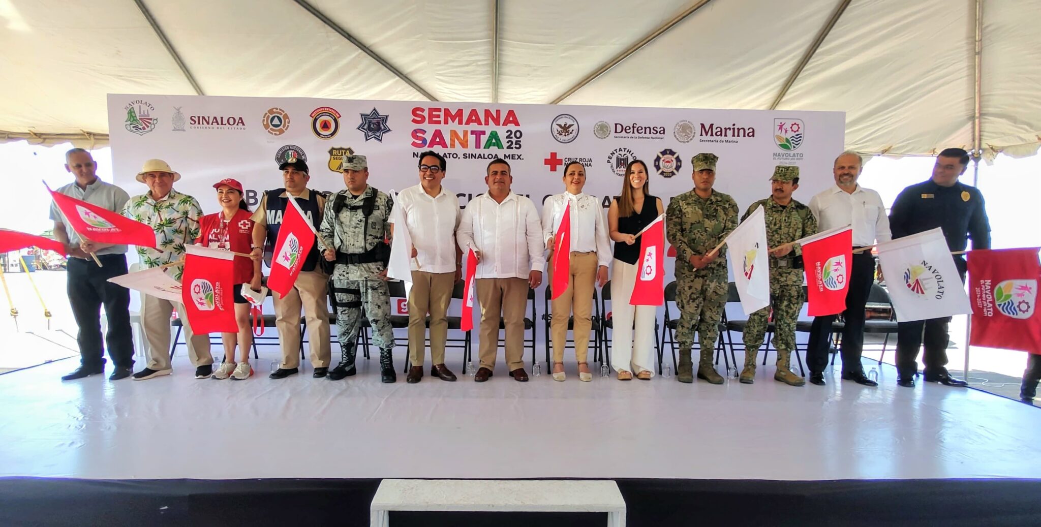 Con el respaldo del gobernador Rocha Moya, Navolato se declara listo para garantizar vacaciones seguras durante Semana Santa. Protección Civil destaca la prevención ciudadana.