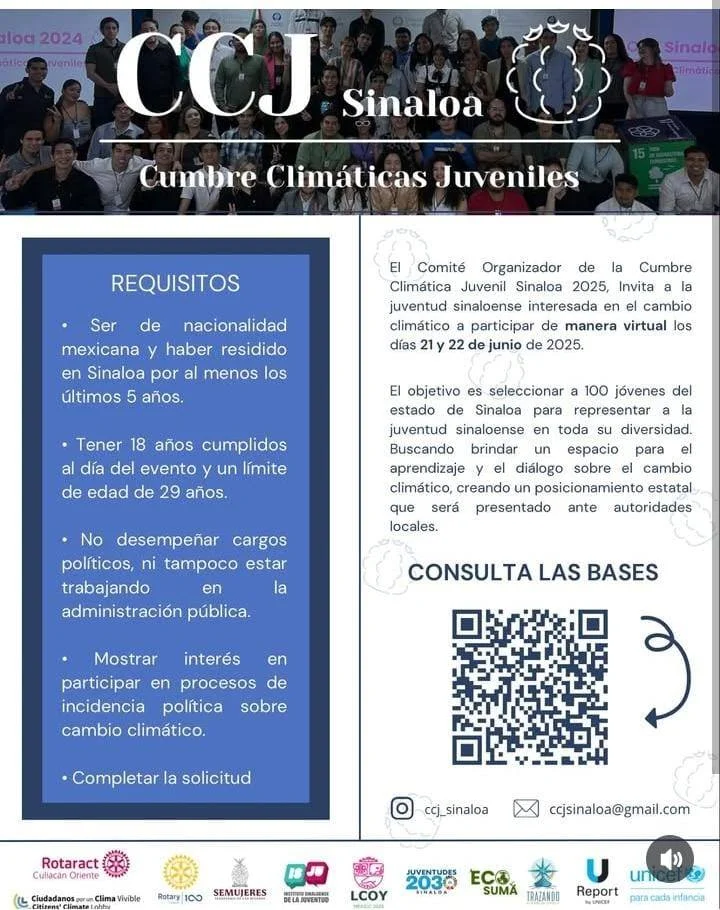 CCJ Sinaloa 2025 convocatoria