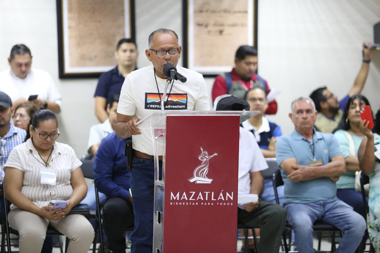 Sesión de cabildo abierto en mazatlán.