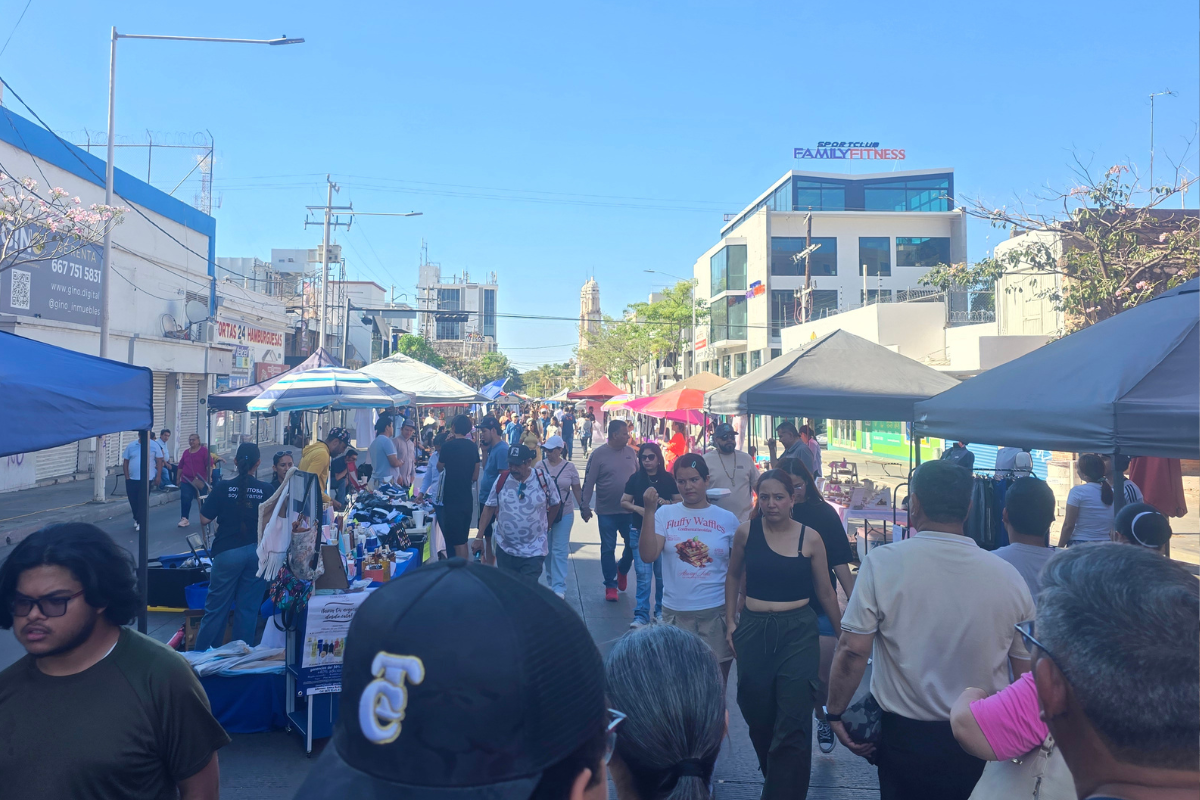Mega bazar de culiacán supera expectativas.