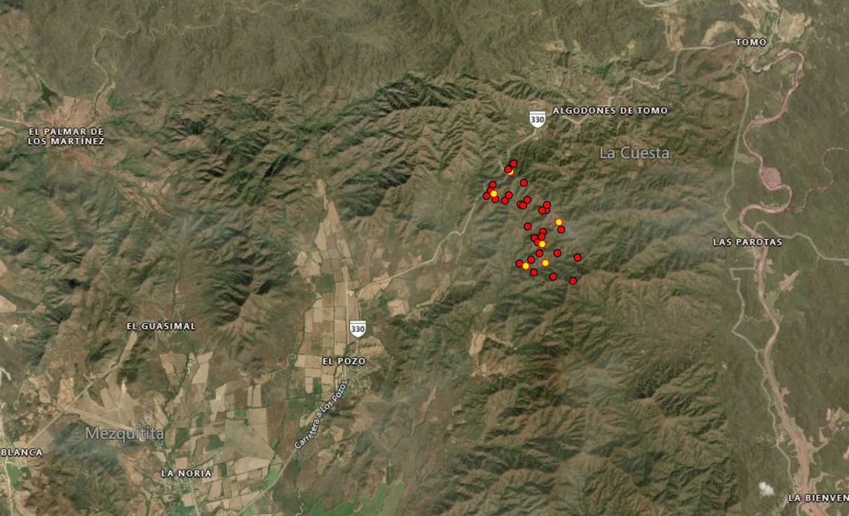 incendio el pozo imala - conabio - consultado este 2 de mayo