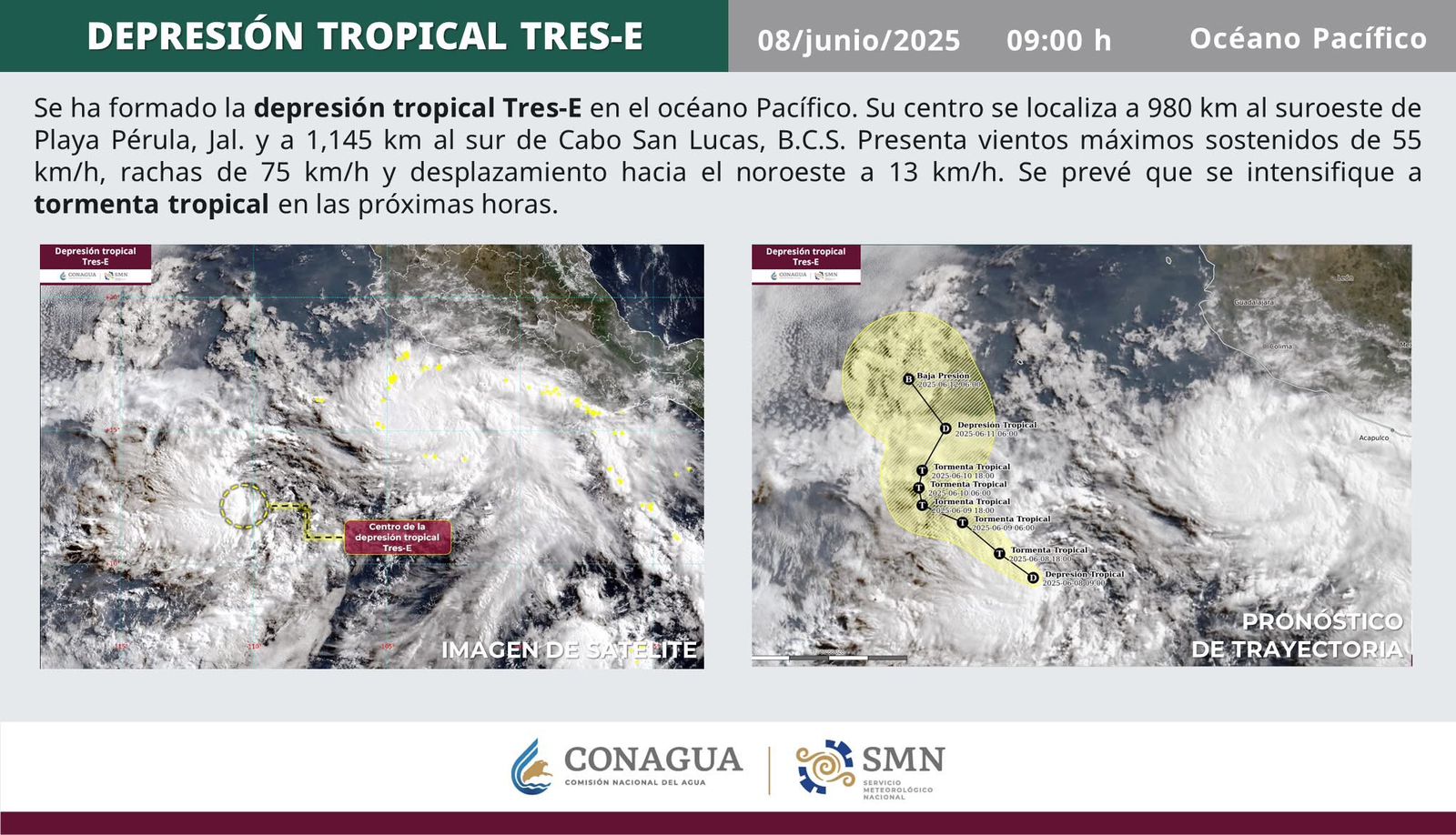 Depresión tropical 3E
