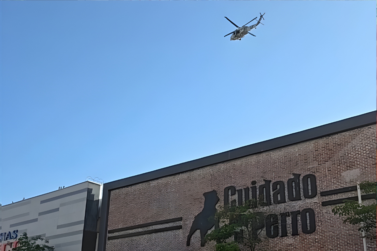 Helicópteros centro culiacán