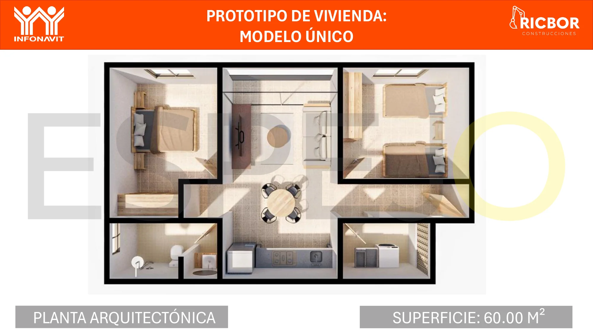 Viviendas del Bienestar - Las Cañas - Ahome