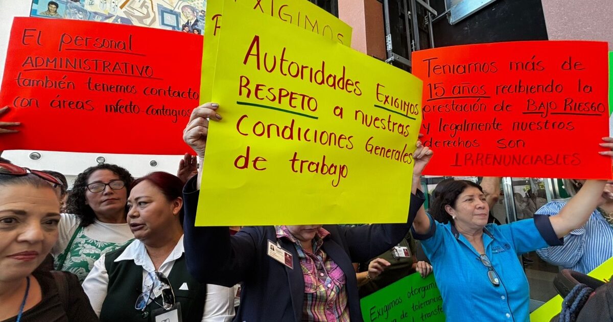 “No vemos el bienestar”: trabajadores de la salud en Sinaloa exigen ...