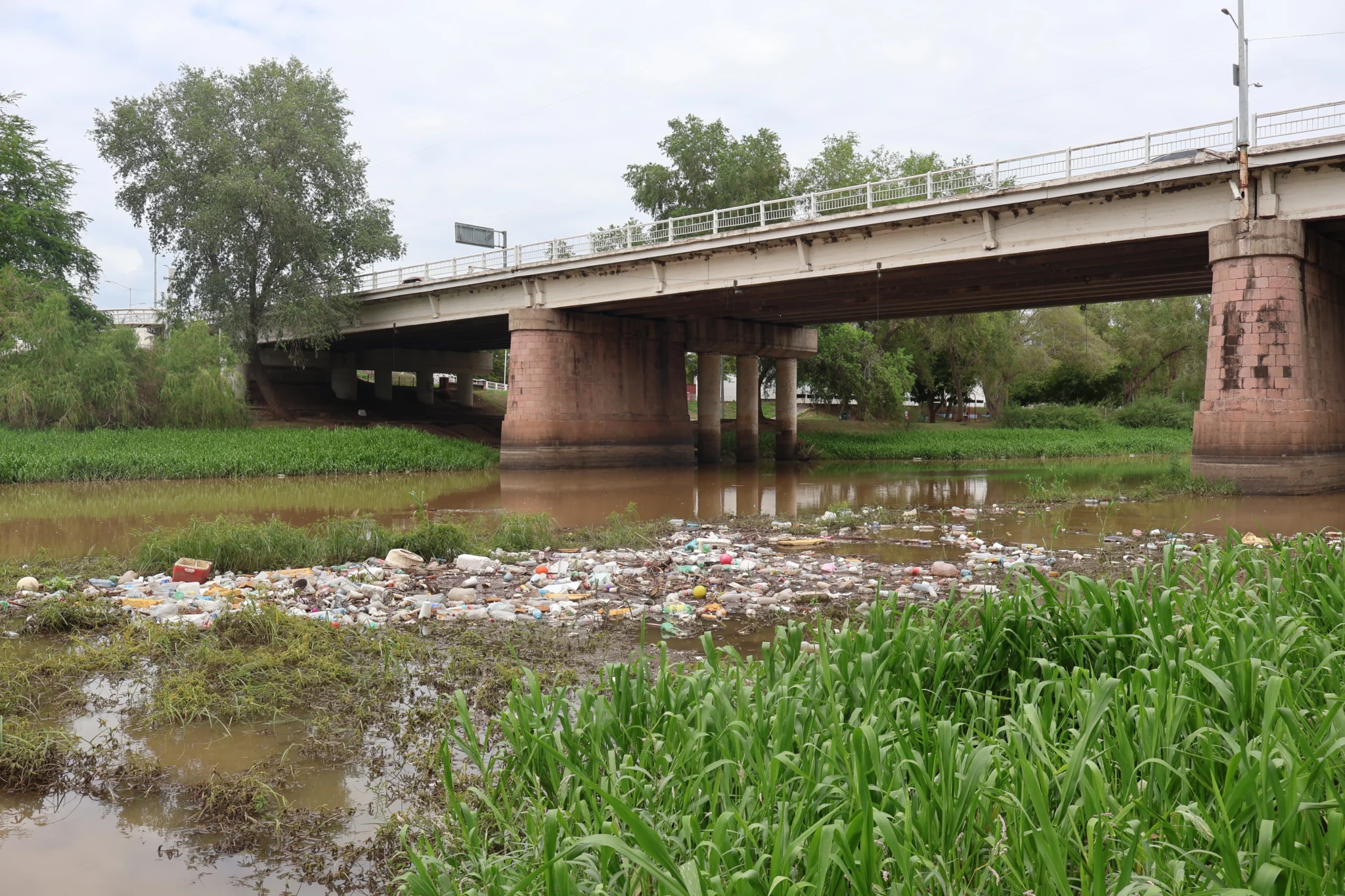 Basura Rio Parque Las Riberas