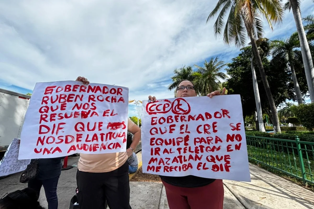 Comuneros de la presa Santa María piden el cumplimiento de lo pactado en Culiacán.