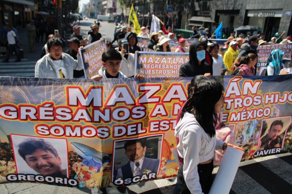 Alzan la voz en Ciudad de México por turistas desaparecidos en Mazatlán