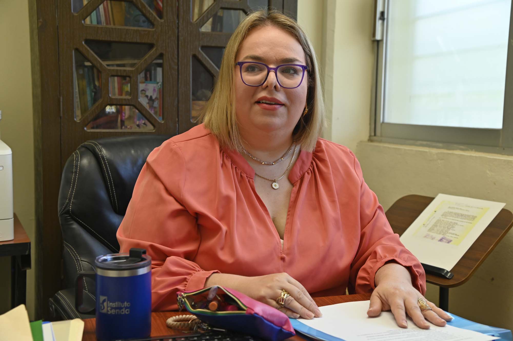 Investigadora Venecia Lara