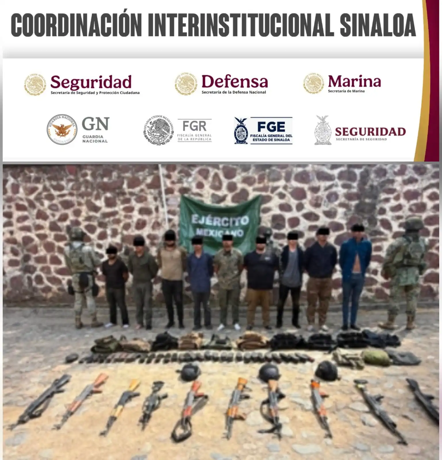 Detenidos Badiraguato