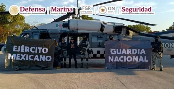 El Jando” fue detenido en febrero de 2025 en Sinaloa. Foto: X @OHarfuch