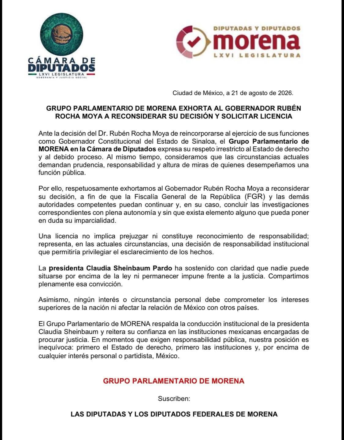 morena-posicionamiento-diputados-federales